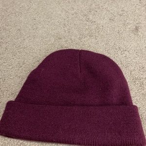 Purple beanie